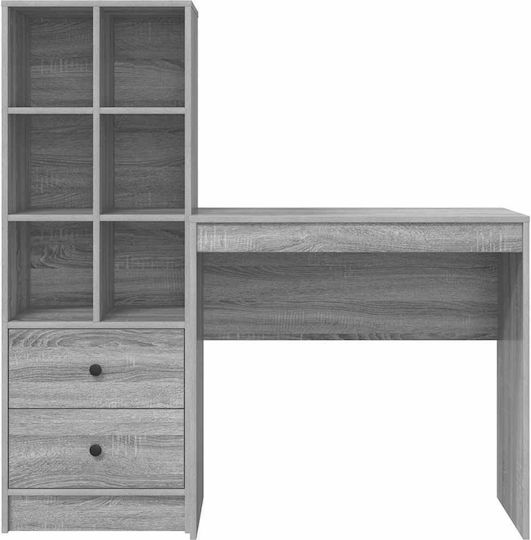 Schreibtisch Holz Sonoma Grey 80x40x76cm