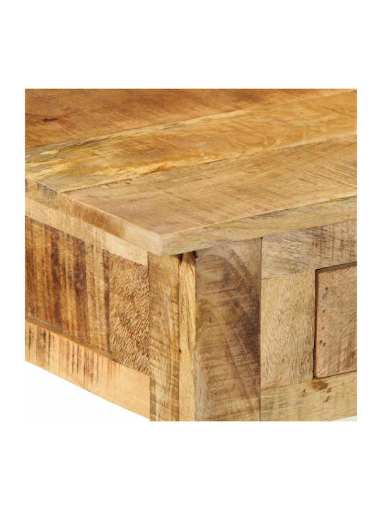 Schminktisch aus Massivholz Mango mit Spiegel 100x40x120cm