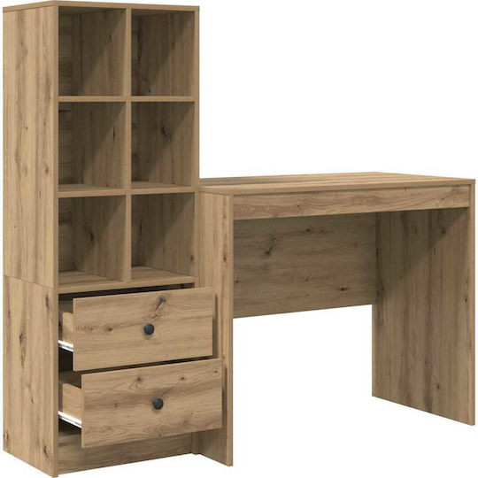 Бюро Дървено Artisan Дъб 90x50x76см