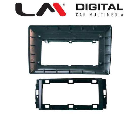 LM Digital Car Audio System for Renault Magnum Jeep Liberty / Compass / Cherokee / Grand Cherokee Dodge Dakota / Magnum Chrysler 300C / Grand Voyager / Sebring 2007+ (Bluetooth/USB/WiFi/GPS/Apple-Carplay/Android-Auto) with Touch Screen 10"