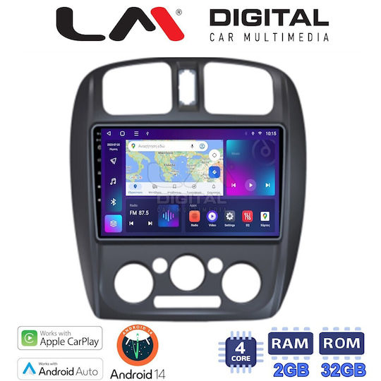 LM Digital Ηχοσύστημα Αυτοκινήτου για Mazda 323 1999-2004 (Bluetooth/USB/WiFi/GPS/Apple-Carplay/Android-Auto) με Οθόνη Αφής 9"