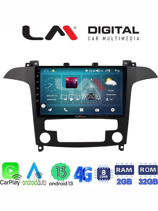 LM Digital Car Audio System for Ford Focus / Mondeo / Galaxy / S-Max 2006 > 2015 (Bluetooth/USB/WiFi/GPS/Apple-Carplay/Android-Auto)