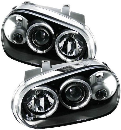 Diederichs Front Lights Angel Eyes for Volkswagen Golf 2pcs