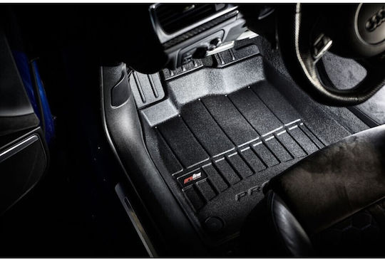 Frogum Set of Front and Rear Mats 4pcs for BMW X6 2007-2014 Black