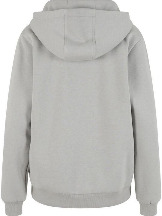 Damen Sweatshirt Kapuzen Lightasphalt
