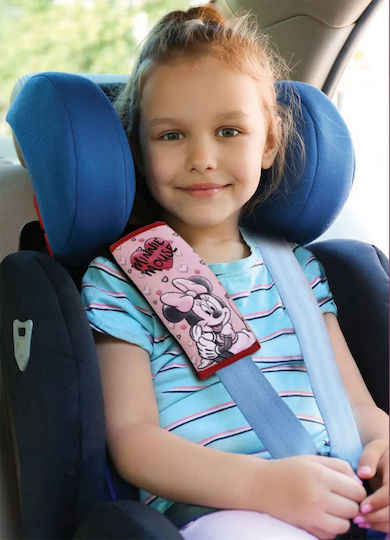 Colzani Car Seat Belt Pad Pink Minnie 187.
