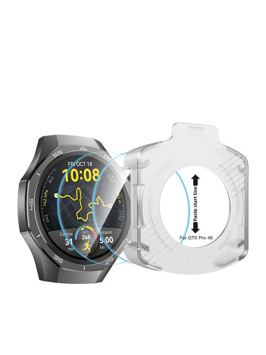 Tech-Protect Tempered Glass για το Huawei Watch GT 5 Pro 46 mm 2τμχ