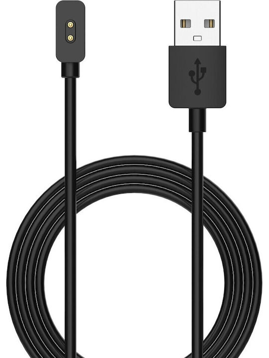Charging Cable Usb Wearable Charger Xiaomi Redmi Smart Band 2, Watch 3 Active, Xiaomi Band 8, Xiaomi Band 8 Active Blackς