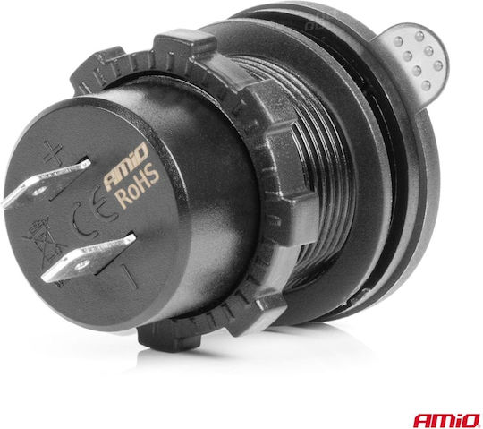 AMiO Car Cigarette Lighter Adapter 12V - 24V