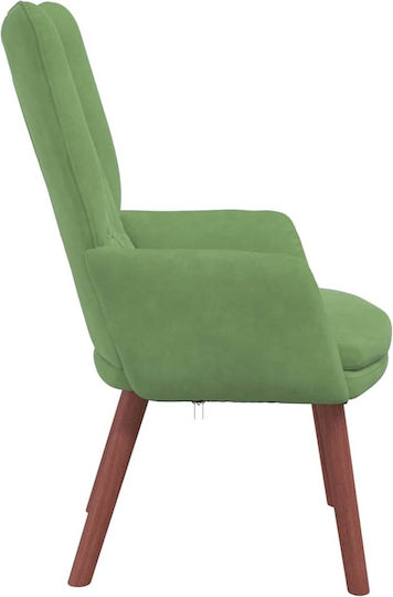 Armchair Light Green 63x67x94cm