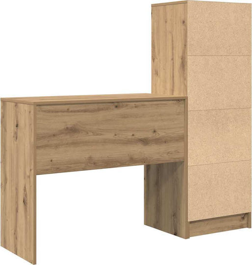 Γραφείο Αποθηκευτικό Χώρο Συρτάρι 2 Pcs Artisan Δρυς 3337328
