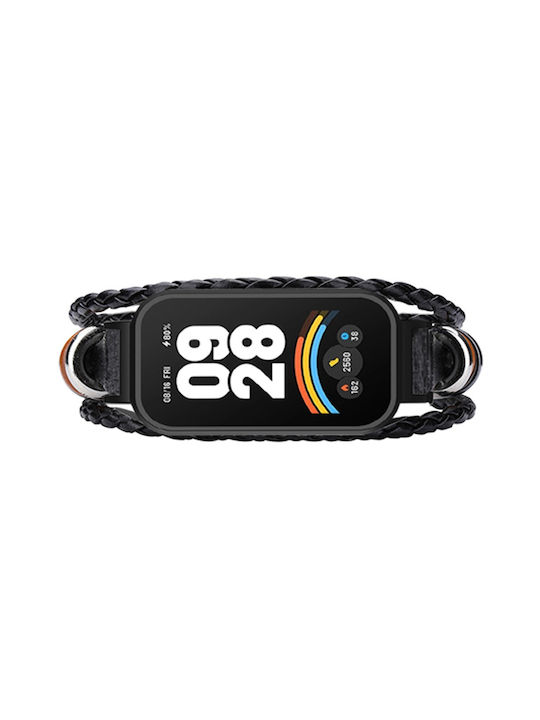 Δερμάτινη Λουράκι Xiaomi Smart Band 9 Active Xiaomi Redmi Band 3 Μαύρο Δερμάτινη Λουράκι Xiaomi Smart Band 9 Active Xiaomi Redmi Band 3 Μαύρο