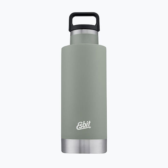 Esbit Flasche Thermosflasche Rostfreier Stahl 750ml Stone Gray