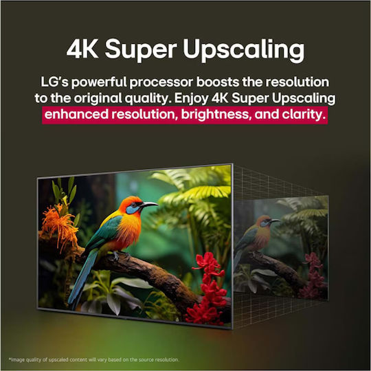 LG Smart Τηλεόραση 65" 4K UHD QNED AI QNED70 (2025) 65QNED70A6A