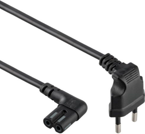 Cablexpert Euro - IEC C7 Cable 1m Μαύρο ST-PC-184L