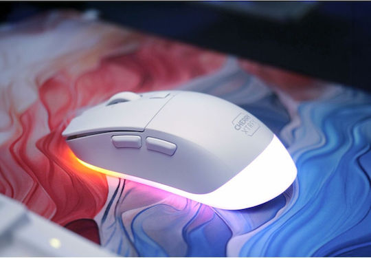 Cherry XTRFY M50 Ασύρματο RGB Gaming Ποντίκι 12000 DPI Λευκό