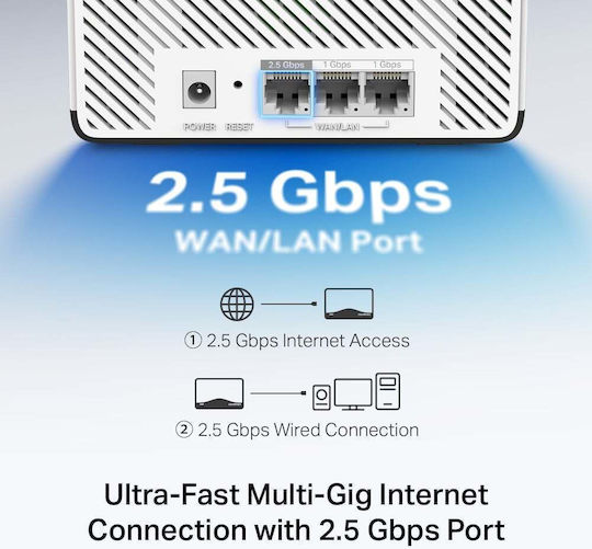 Mercusys Halo H27BE BE3600 WiFi Mesh Network Access Point Wi‑Fi 5 Dual Band (2.4 & 5GHz) in Triple Kit