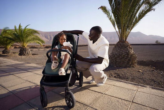 Lionelo Mika Plus Verstellbar 3 in 1 Baby Kinderwagen Geeignet für Neugeborene Green Olive