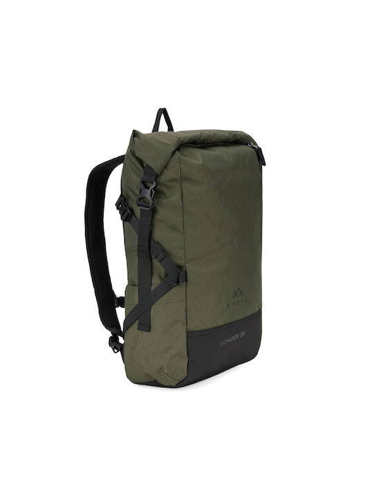 Kadva Ορειβατικό Σακίδιο 25lt Αδιάβροχο Πράσινο Daypack