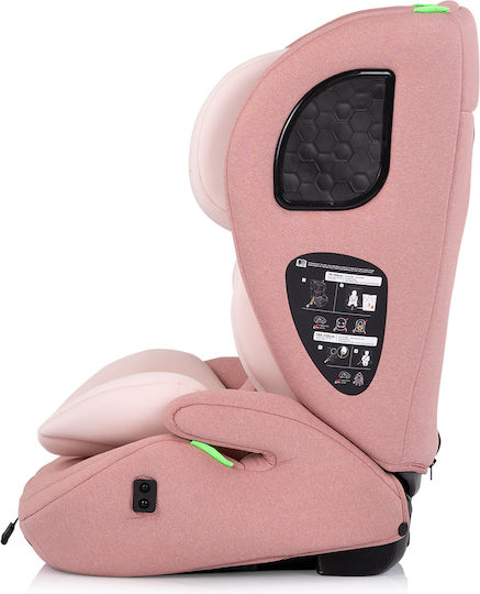 Chipolino Tycoon Καθισματάκι Αυτοκινήτου i-Size Pink Marshmallow