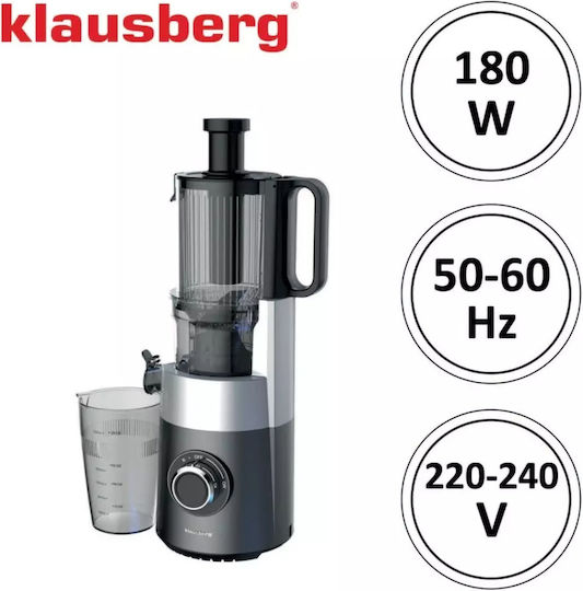 Klausberg Juicer Slow Press 180W Gray