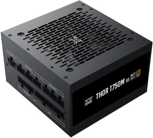Xigmatek Thor T750 V3 rev. 2.0 750W Μαύρο Τροφοδοτικό Υπολογιστή Semi Modular 80 Plus Bronze