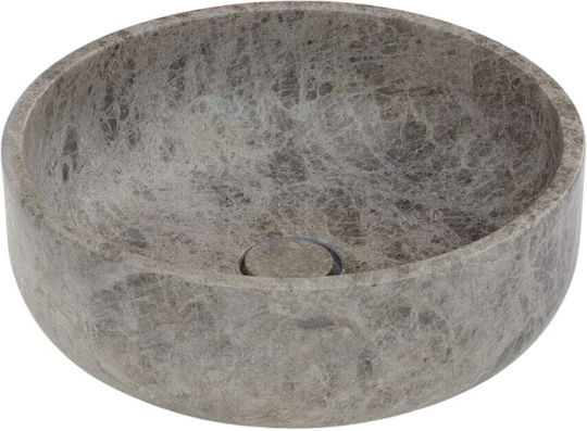 Fossil Thalo Надеждна мивка мрамор 33x33x9см Emperator Pale