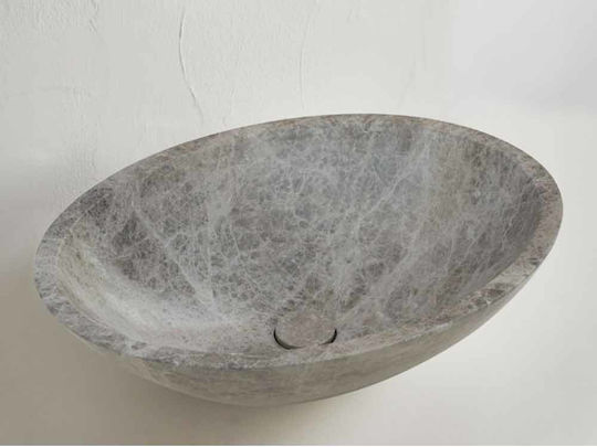 Fossil Επικαθήμενος Νιπτήρας Μαρμάρινος 55x41cm Emperador Pale Fossil Επικαθήμενος Νιπτήρας Μαρμάρινος 55x41cm Emperador Pale