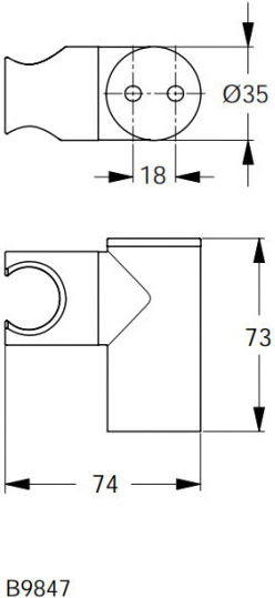 Ideal Standard Suport de duș