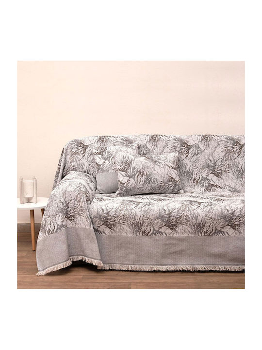 Anna Riska Armchair Throw Jacquard 180x180cm Linen
