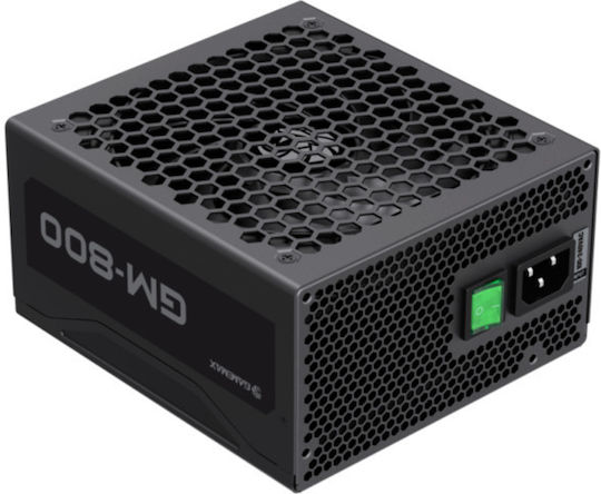GameMax GM-800 800W Schwarz Computer-Netzteil Vollständig modular 80 Plus Bronze