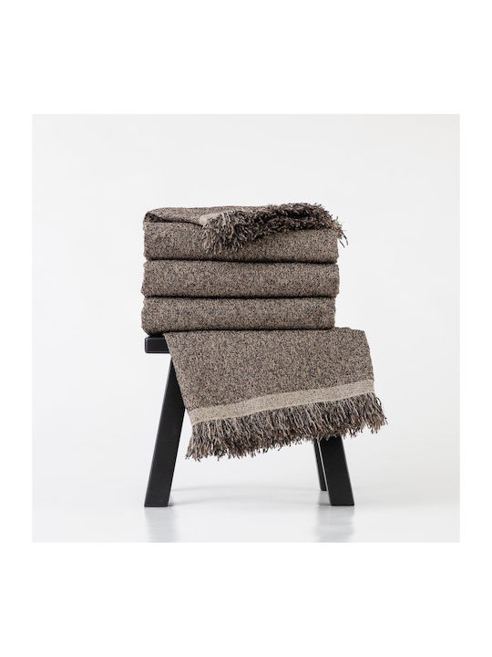 Borea Plexis Sesselüberwurf Chenille 150x180cm Braune Herstellerfarbe