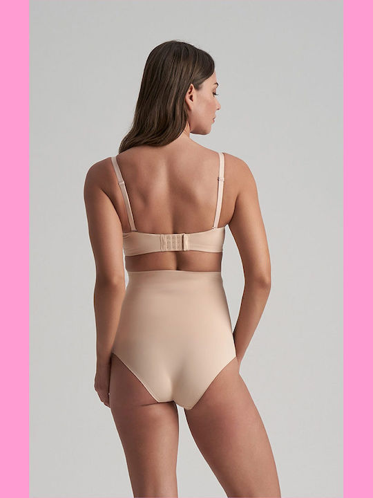 Beige Σουτιέν mit leichter Polsterung mit Bügel