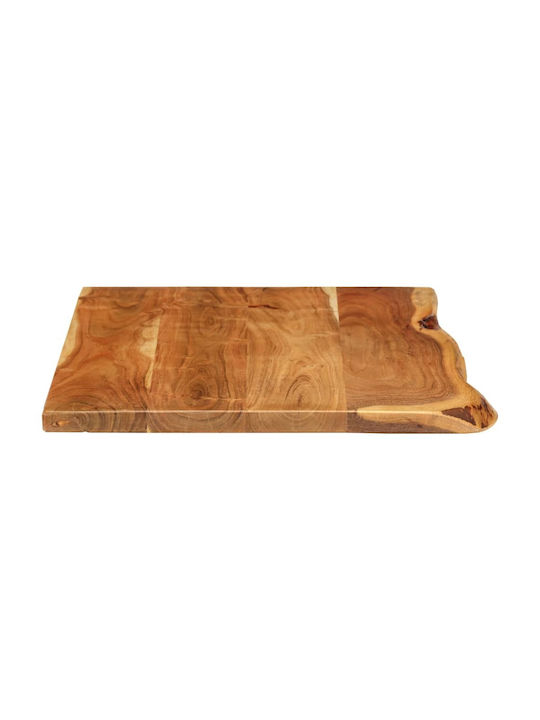vidaXL Rectangular Bathroom Vanity Unit made of Solid Wood in Brown Color 100x55x2.5cm 286321 1pcs