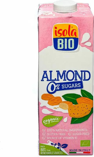 Isola BIO Βιολογικό Ρόφημα Αμυγδάλου Χωρίς Προσθήκη Ζάχαρης 1000ml