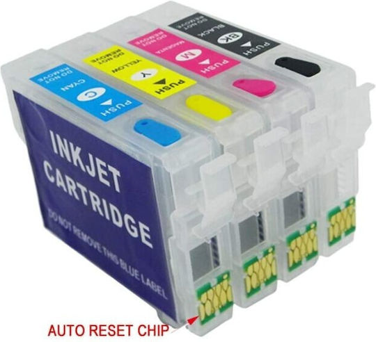 High-capacity Refillable Cartridges Epson 502xl Auto-reset Chips