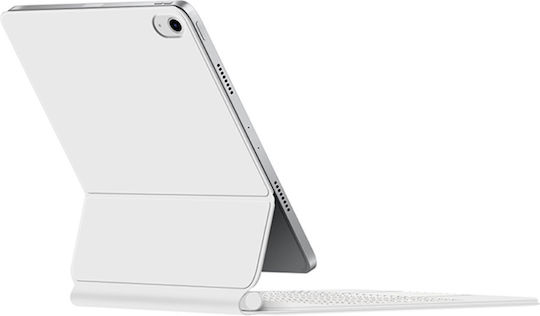 Flip Cover with Keyboard in English US White (iPad 11" 2025 iPad 10.9" 2022)