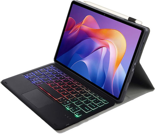 Bluetooth Tastatur Touchpad Xiaomi Redmi Pad 2 Englisch US – Schwarze