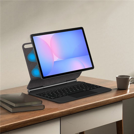 Θήκη Πληκτρολόγιο Samsung Galaxy Tab S10 Fe Magnetic Keyboard Touchpad Στα Αγγλικά Us Μαύρο
