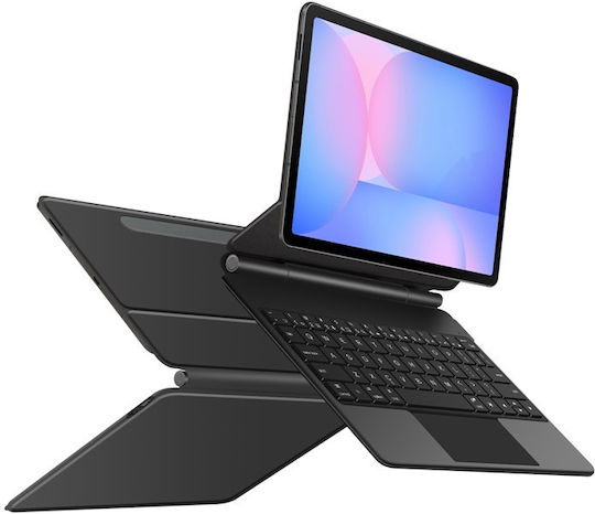 Θήκη Πληκτρολόγιο Samsung Galaxy Tab S10 Fe Magnetic Keyboard Touchpad Στα Αγγλικά Us Μαύρο