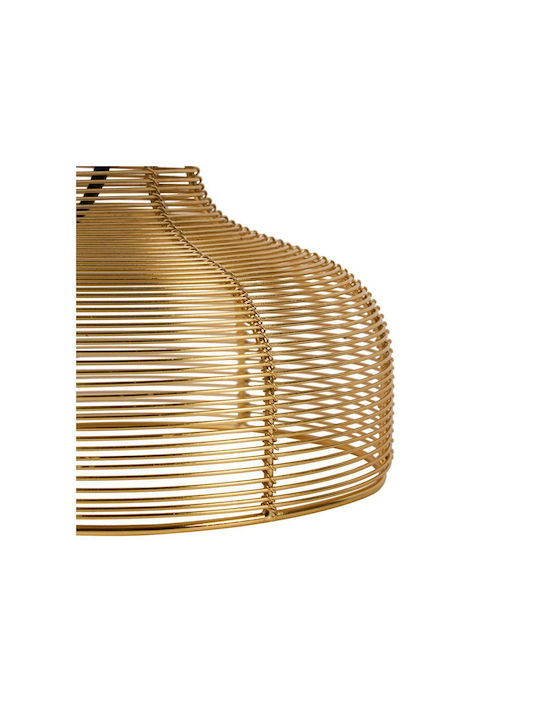 Ostaria Metal Table Lamp for Socket E27 with White Shade and Base