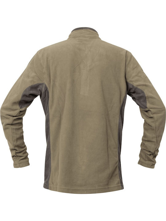 Klamath Range II Half Long Sleeve Sweater Khaki