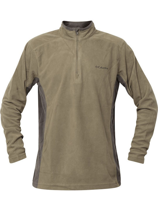 Klamath Range II Half Long Sleeve Sweater Khaki