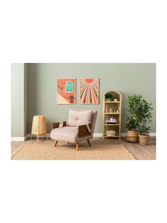 Cosmo Single Schlafsessel Mink 70x42x65cm