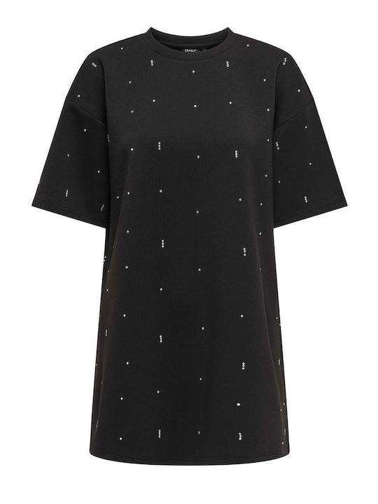 Rochie De Vară Mini De Seară Neagră