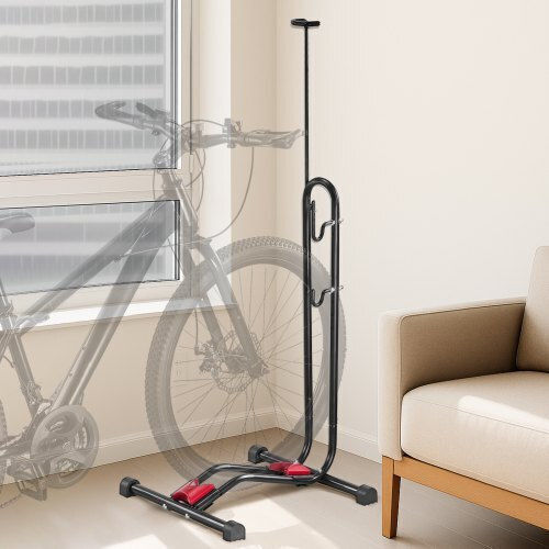 Vevor Bike Storage Floor Bike Rack 16 To 27.5 Inch Mountain & Road Bikes
