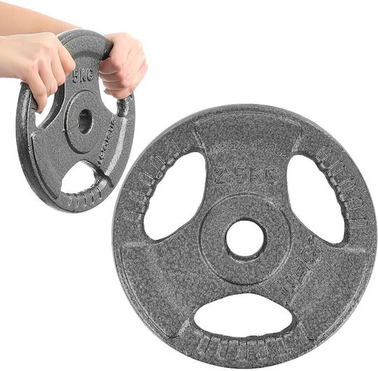 Victoria Sport Scheibenset Metall 1 x 2.5kg mit Griffen
