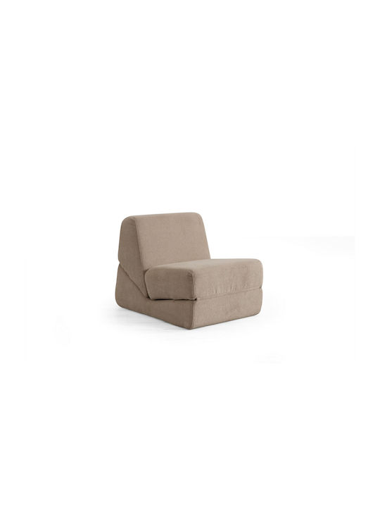 Origami Convertable Schlafsessel Dark Cream 100x70x70cm