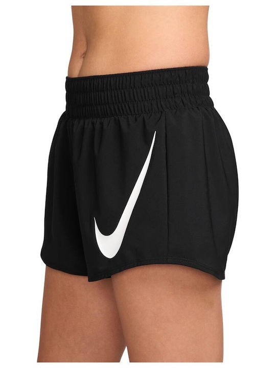 Swoosh Γυναικείο Αθλητικό Σορτς Dri-Fit Μαύρο