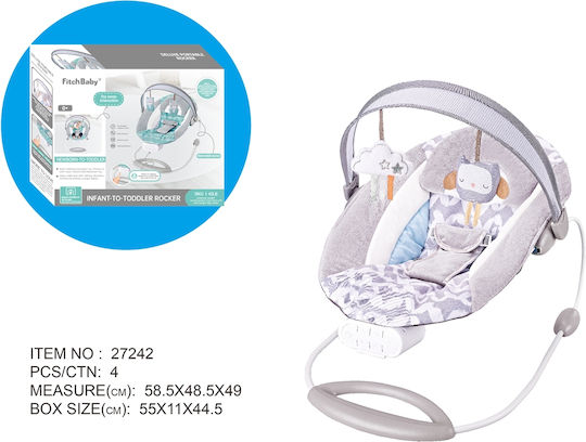 Fun Baby Електрически Релакс Бебе Сив